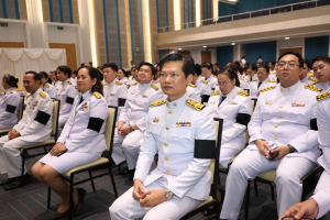 ร่วมพิธีถวายพระพรชัยมงคล พระบาทสมเด็จพระเจ้าอยู่หัว และพิธีถวายราชสักการะสมเด็จพระนารายณ์มหาราช