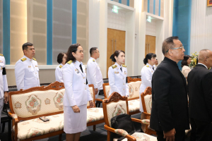 ร่วมพิธีถวายพระพรชัยมงคล พระบาทสมเด็จพระเจ้าอยู่หัว และพิธีถวายราชสักการะสมเด็จพระนารายณ์มหาราช