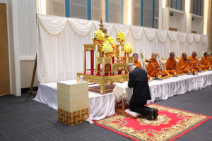 ร่วมพิธีถวายพระพรชัยมงคล พระบาทสมเด็จพระเจ้าอยู่หัว และพิธีถวายราชสักการะสมเด็จพระนารายณ์มหาราช