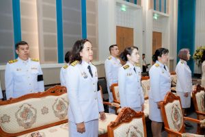 ร่วมพิธีถวายพระพรชัยมงคล พระบาทสมเด็จพระเจ้าอยู่หัว และพิธีถวายราชสักการะสมเด็จพระนารายณ์มหาราช