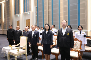 ร่วมพิธีถวายพระพรชัยมงคล พระบาทสมเด็จพระเจ้าอยู่หัว และพิธีถวายราชสักการะสมเด็จพระนารายณ์มหาราช