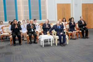 ร่วมพิธีถวายพระพรชัยมงคล พระบาทสมเด็จพระเจ้าอยู่หัว และพิธีถวายราชสักการะสมเด็จพระนารายณ์มหาราช