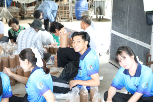 โครงการเพิ่มศักยภาพชุมชน Soft Power บนฐานอัตลักษณ์ศิลปวัฒนธรรมท้องถิ่น วิสาหกิจชุมชนเกษตรพร้อมใจบ้านโพธิ์พร้อมจิต อำเภอพระพุทธบาท จังหวัดสระบุรี 
