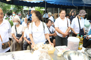 โครงการเพิ่มศักยภาพชุมชน Soft Power บนฐานอัตลักษณ์ศิลปวัฒนธรรมท้องถิ่น วิสาหกิจชุมชนเกษตรพร้อมใจบ้านโพธิ์พร้อมจิต อำเภอพระพุทธบาท จังหวัดสระบุรี 