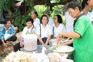 โครงการเพิ่มศักยภาพชุมชน Soft Power บนฐานอัตลักษณ์ศิลปวัฒนธรรมท้องถิ่น วิสาหกิจชุมชนเกษตรพร้อมใจบ้านโพธิ์พร้อมจิต อำเภอพระพุทธบาท จังหวัดสระบุรี 