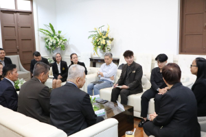 ร่วมพิธีลงนามบันทึกข้อตกลงความร่วมมือทางวิชาการระหว่าง มรภ.เทพสตรี กับ บริษัท เอสเค. ฟู้ดส์ 1975