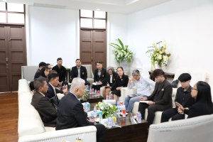 ร่วมพิธีลงนามบันทึกข้อตกลงความร่วมมือทางวิชาการระหว่าง มรภ.เทพสตรี กับ บริษัท เอสเค. ฟู้ดส์ 1975