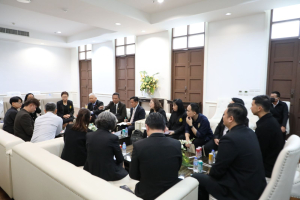 ร่วมพิธีลงนามบันทึกข้อตกลงความร่วมมือทางวิชาการระหว่าง มรภ.เทพสตรี กับ บริษัท เอสเค. ฟู้ดส์ 1975