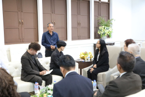 ร่วมพิธีลงนามบันทึกข้อตกลงความร่วมมือทางวิชาการระหว่าง มรภ.เทพสตรี กับ บริษัท เอสเค. ฟู้ดส์ 1975