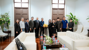 ร่วมพิธีลงนามบันทึกข้อตกลงความร่วมมือทางวิชาการระหว่าง มรภ.เทพสตรี กับ บริษัท เอสเค. ฟู้ดส์ 1975