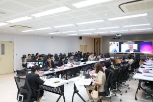 ร่วมรับการตรวจประเมินคุณภาพการศึกษาภายใน มรภ.เทพสตรี ระดับสถาบัน ตามเกณฑ์ EdPEx ประจำปีการศึกษา 2568 มุ่งยกระดับการบริหารจัดการสู่มาตรฐานสากล