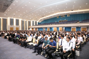 ร่วมพิธีปฐมนิเทศการฝึกซ้อมการเข้ารับพระราชทานปริญญาบัตร ประจำปี พ.ศ. 2569