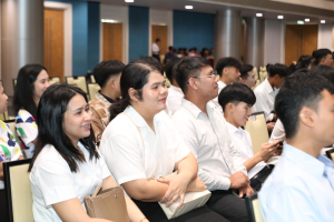 ร่วมพิธีปฐมนิเทศการฝึกซ้อมการเข้ารับพระราชทานปริญญาบัตร ประจำปี พ.ศ. 2569