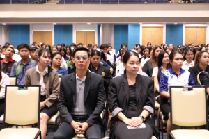 ร่วมพิธีปฐมนิเทศการฝึกซ้อมการเข้ารับพระราชทานปริญญาบัตร ประจำปี พ.ศ. 2569