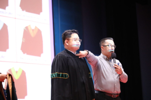 ร่วมพิธีปฐมนิเทศการฝึกซ้อมการเข้ารับพระราชทานปริญญาบัตร ประจำปี พ.ศ. 2569