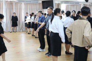 ร่วมพิธีปฐมนิเทศการฝึกซ้อมการเข้ารับพระราชทานปริญญาบัตร ประจำปี พ.ศ. 2569