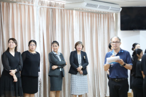 ร่วมพิธีปฐมนิเทศการฝึกซ้อมการเข้ารับพระราชทานปริญญาบัตร ประจำปี พ.ศ. 2569