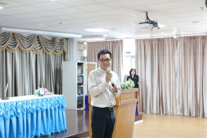ร่วมพิธีปฐมนิเทศการฝึกซ้อมการเข้ารับพระราชทานปริญญาบัตร ประจำปี พ.ศ. 2569