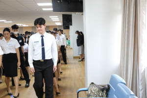 ร่วมพิธีปฐมนิเทศการฝึกซ้อมการเข้ารับพระราชทานปริญญาบัตร ประจำปี พ.ศ. 2569