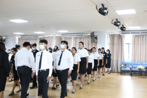 ร่วมพิธีปฐมนิเทศการฝึกซ้อมการเข้ารับพระราชทานปริญญาบัตร ประจำปี พ.ศ. 2569