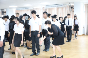 ร่วมพิธีปฐมนิเทศการฝึกซ้อมการเข้ารับพระราชทานปริญญาบัตร ประจำปี พ.ศ. 2569