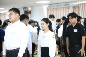 ร่วมพิธีปฐมนิเทศการฝึกซ้อมการเข้ารับพระราชทานปริญญาบัตร ประจำปี พ.ศ. 2569