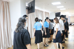 ร่วมพิธีปฐมนิเทศการฝึกซ้อมการเข้ารับพระราชทานปริญญาบัตร ประจำปี พ.ศ. 2569