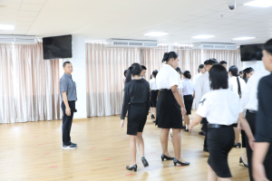 ร่วมพิธีปฐมนิเทศการฝึกซ้อมการเข้ารับพระราชทานปริญญาบัตร ประจำปี พ.ศ. 2569