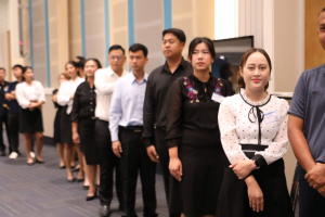 ร่วมพิธีปฐมนิเทศการฝึกซ้อมการเข้ารับพระราชทานปริญญาบัตร ประจำปี พ.ศ. 2569
