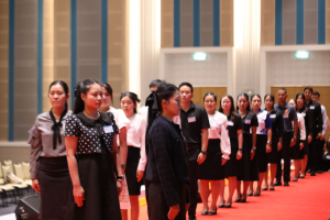 ร่วมพิธีปฐมนิเทศการฝึกซ้อมการเข้ารับพระราชทานปริญญาบัตร ประจำปี พ.ศ. 2569