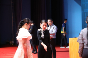 ร่วมพิธีปฐมนิเทศการฝึกซ้อมการเข้ารับพระราชทานปริญญาบัตร ประจำปี พ.ศ. 2569