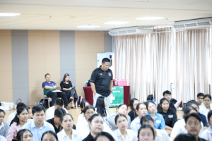 ร่วมพิธีปฐมนิเทศการฝึกซ้อมการเข้ารับพระราชทานปริญญาบัตร ประจำปี พ.ศ. 2569