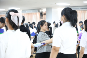 ร่วมพิธีปฐมนิเทศการฝึกซ้อมการเข้ารับพระราชทานปริญญาบัตร ประจำปี พ.ศ. 2569