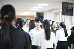 ร่วมพิธีปฐมนิเทศการฝึกซ้อมการเข้ารับพระราชทานปริญญาบัตร ประจำปี พ.ศ. 2569