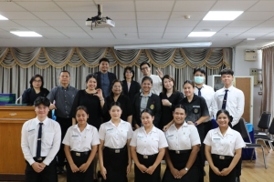 ร่วมพิธีปฐมนิเทศการฝึกซ้อมการเข้ารับพระราชทานปริญญาบัตร ประจำปี พ.ศ. 2569