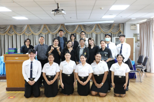 ร่วมพิธีปฐมนิเทศการฝึกซ้อมการเข้ารับพระราชทานปริญญาบัตร ประจำปี พ.ศ. 2569