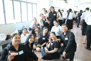 ร่วมพิธีปฐมนิเทศการฝึกซ้อมการเข้ารับพระราชทานปริญญาบัตร ประจำปี พ.ศ. 2569
