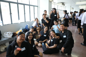 ร่วมพิธีปฐมนิเทศการฝึกซ้อมการเข้ารับพระราชทานปริญญาบัตร ประจำปี พ.ศ. 2569