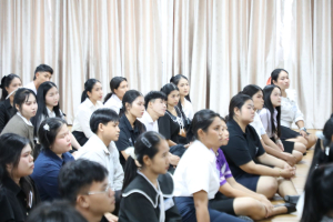 ร่วมพิธีปฐมนิเทศการฝึกซ้อมการเข้ารับพระราชทานปริญญาบัตร ประจำปี พ.ศ. 2569