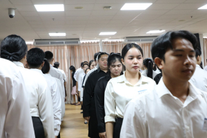 ร่วมพิธีปฐมนิเทศการฝึกซ้อมการเข้ารับพระราชทานปริญญาบัตร ประจำปี พ.ศ. 2569