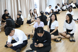 ร่วมพิธีปฐมนิเทศการฝึกซ้อมการเข้ารับพระราชทานปริญญาบัตร ประจำปี พ.ศ. 2569