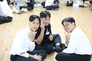 ร่วมพิธีปฐมนิเทศการฝึกซ้อมการเข้ารับพระราชทานปริญญาบัตร ประจำปี พ.ศ. 2569