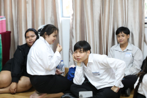 ร่วมพิธีปฐมนิเทศการฝึกซ้อมการเข้ารับพระราชทานปริญญาบัตร ประจำปี พ.ศ. 2569