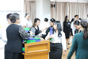 ร่วมพิธีปฐมนิเทศการฝึกซ้อมการเข้ารับพระราชทานปริญญาบัตร ประจำปี พ.ศ. 2569