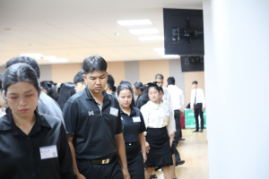 ร่วมพิธีปฐมนิเทศการฝึกซ้อมการเข้ารับพระราชทานปริญญาบัตร ประจำปี พ.ศ. 2569