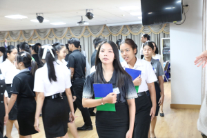ร่วมพิธีปฐมนิเทศการฝึกซ้อมการเข้ารับพระราชทานปริญญาบัตร ประจำปี พ.ศ. 2569