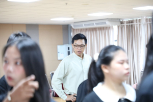 ร่วมพิธีปฐมนิเทศการฝึกซ้อมการเข้ารับพระราชทานปริญญาบัตร ประจำปี พ.ศ. 2569