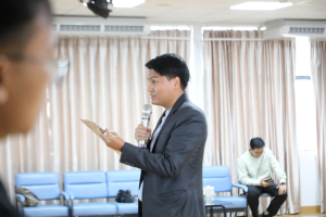 ร่วมพิธีปฐมนิเทศการฝึกซ้อมการเข้ารับพระราชทานปริญญาบัตร ประจำปี พ.ศ. 2569