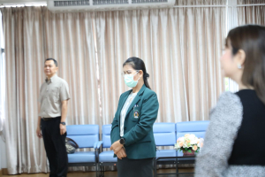 ร่วมพิธีปฐมนิเทศการฝึกซ้อมการเข้ารับพระราชทานปริญญาบัตร ประจำปี พ.ศ. 2569