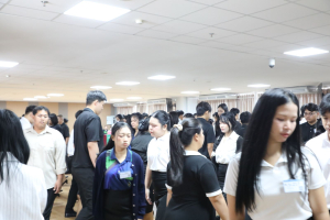ร่วมพิธีปฐมนิเทศการฝึกซ้อมการเข้ารับพระราชทานปริญญาบัตร ประจำปี พ.ศ. 2569
